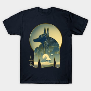 Blue Anubis T-Shirt